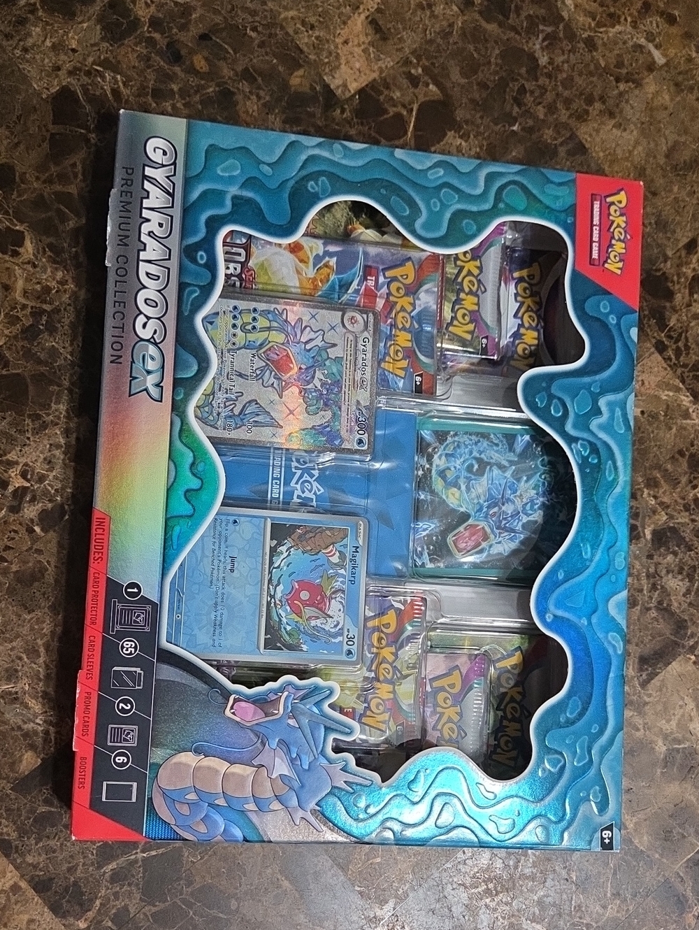 Pokémon Gyarados EX Premium Collection - Blue Holo Set